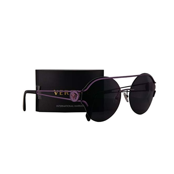 NWT Authentic Versace Manifesto Round Sunglasses - Picture 4 of 5